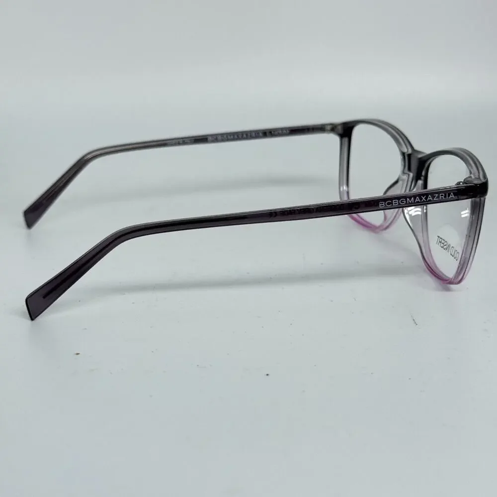 BCBGMAXAZRIA DOREENA Gray Horn Fade EYEGLASSES FRAME‎ 54-15-140mm H17582